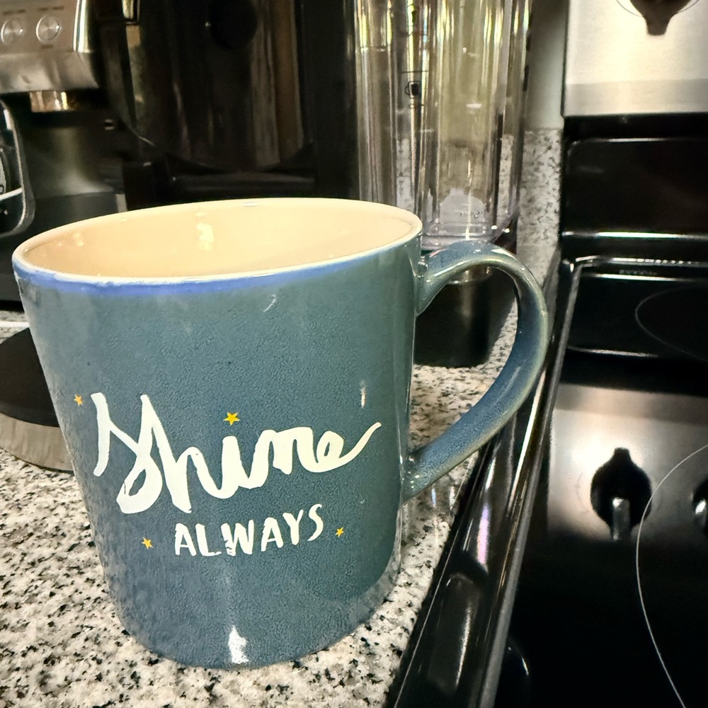 Blue Shine Always Mug